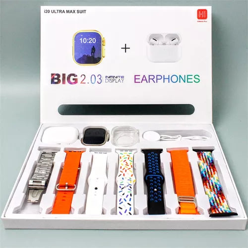 Smartwatch Ultra Max 10EM1 - COMPRA 1 LEVA 2