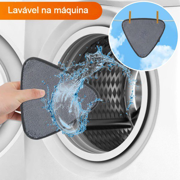 Pack 3 Panos para Esfregona Regulável 360°