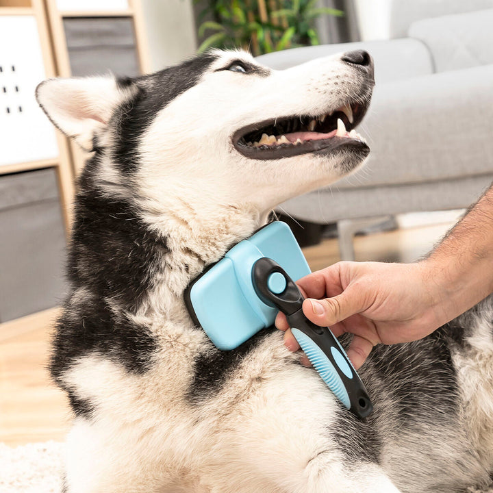 Escova de Limpeza para Animais de Estimação com Cerdas Retráteis Groombot InnovaGoods