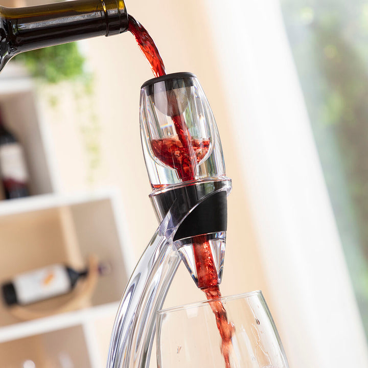 Arejador de Vinho Profissional com Suporte Torre e Base Antigota Winair InnovaGoods