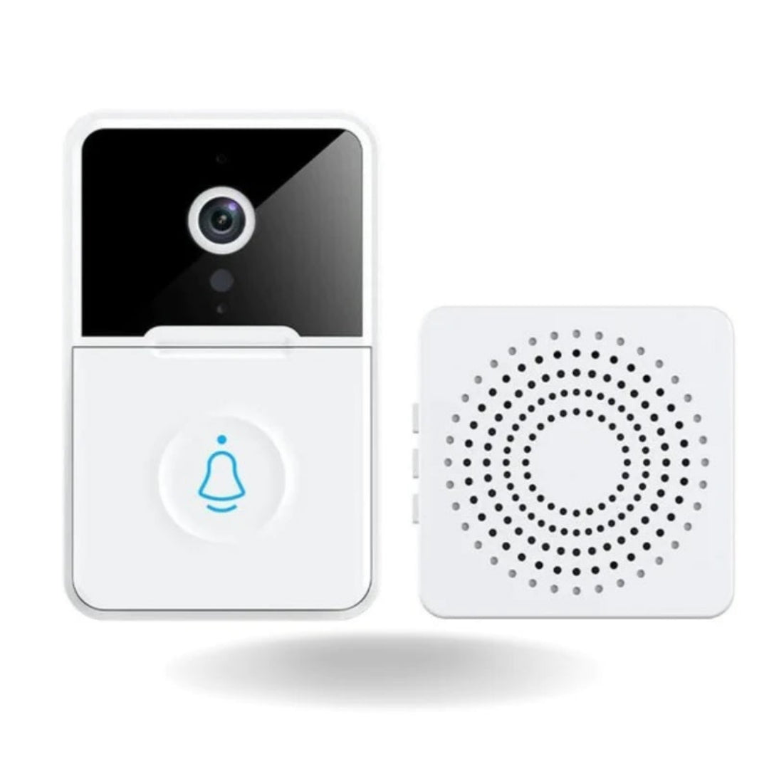 Campainha Inteligente HD Wi-Fi com Câmara